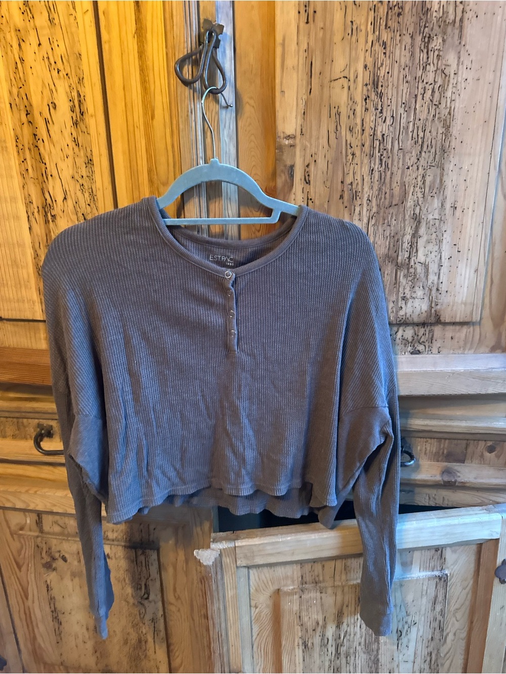 Brown long sleeve